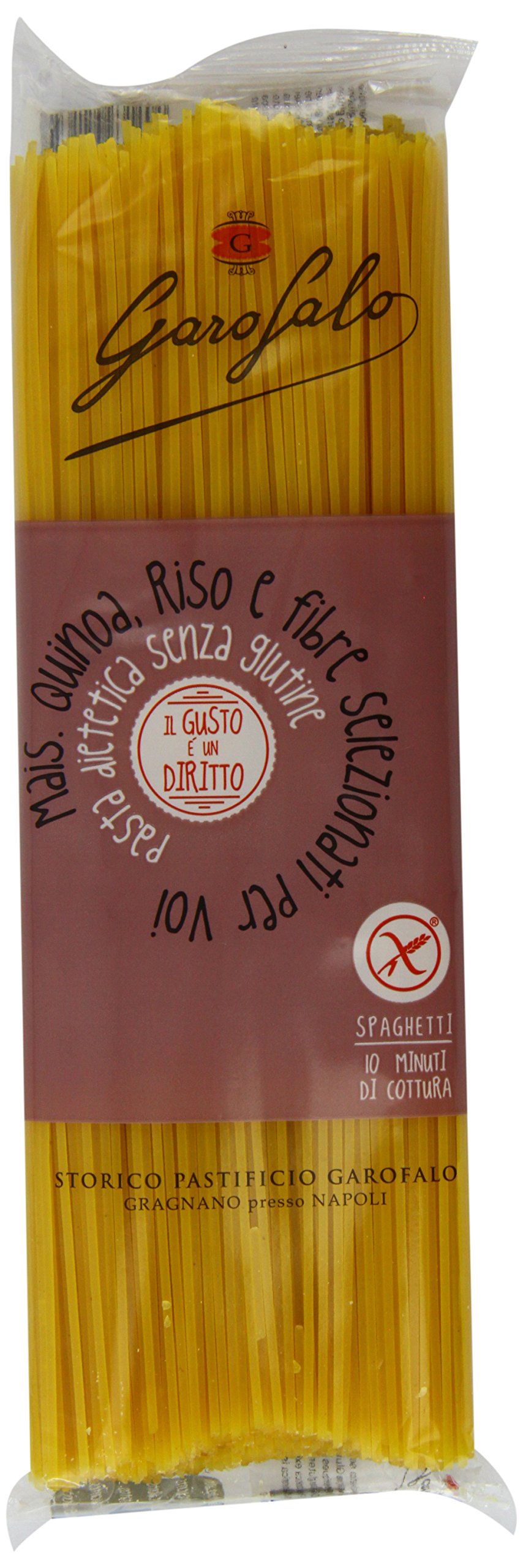 Garofalo Gluten Free Spaghetti Pasta - 500g (Pack of 3) | Authentic Italian Wheat Free Noodles | Perfect for Vegan, Celiac & Keto Diets | Quick & Easy Dinner Solution