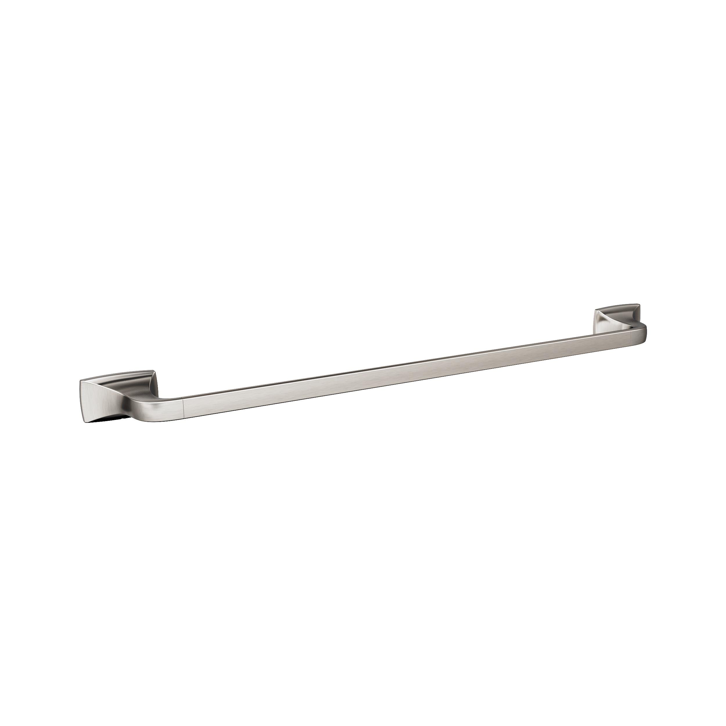 Amerock Brushed Nickel Highland Ridge 5-Piece Bathroom Accessories Set - Modern Vanity Organizer for Bathroom Decor, Towel Holder, Soap Dispenser & More