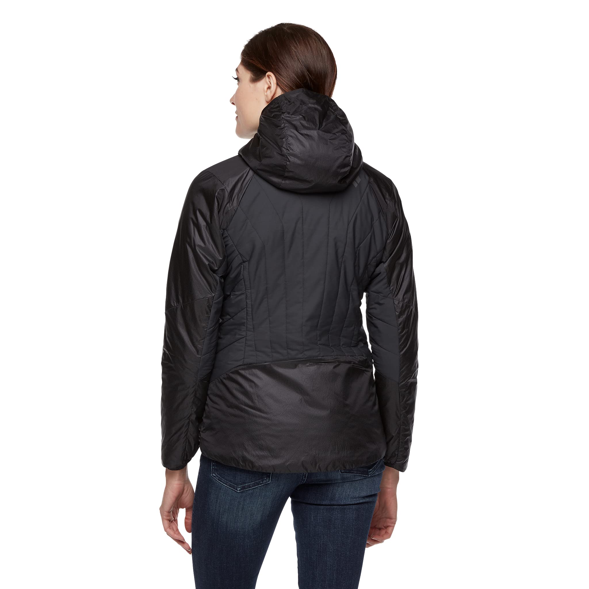 Black Diamond Women's Hybrid Jacket - Lightweight Waterproof Hiking & Outdoor Adventure Gear for Women | Perfect for Camping, Trail Running, and Mountain Climbing