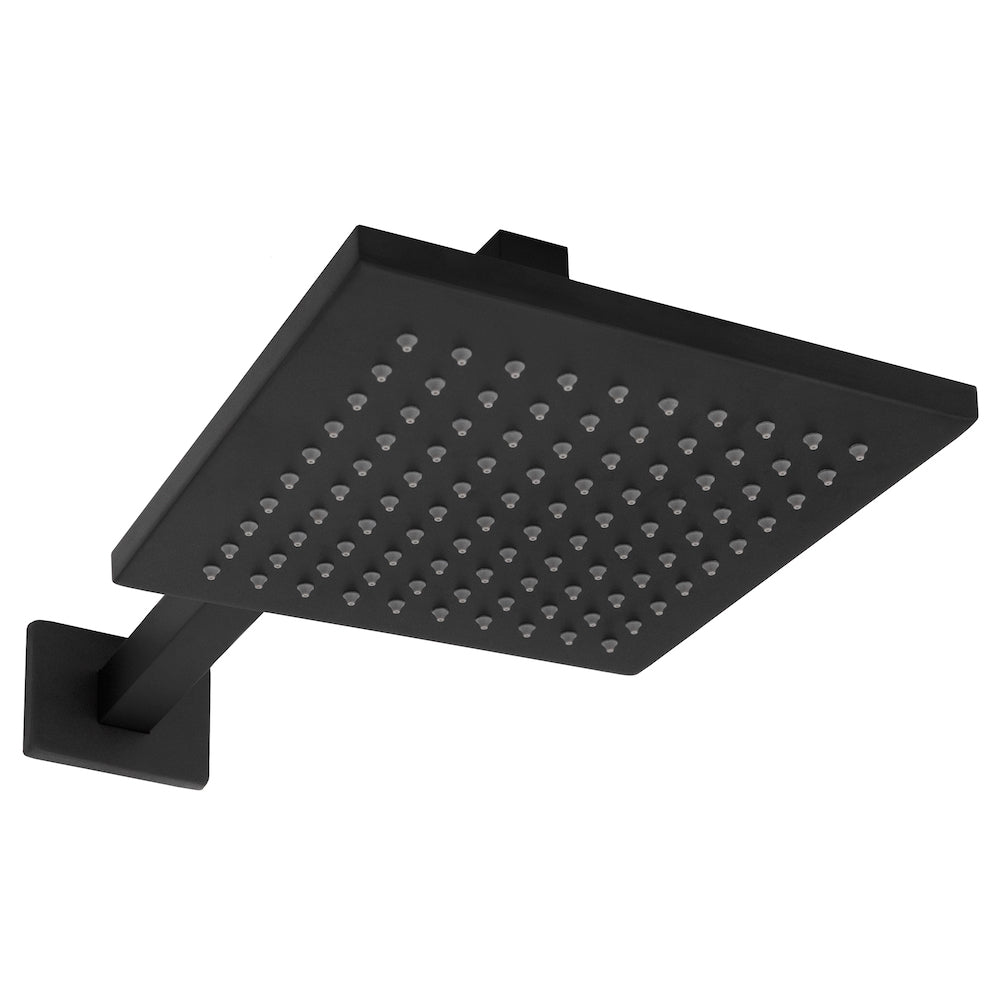 ZLINE Bliss Rainfall Shower System in Matte Black - High Pressure Luxury Shower Head with Adjustable Settings for Spa-Like Bathroom Experience (BLS SHS MB)