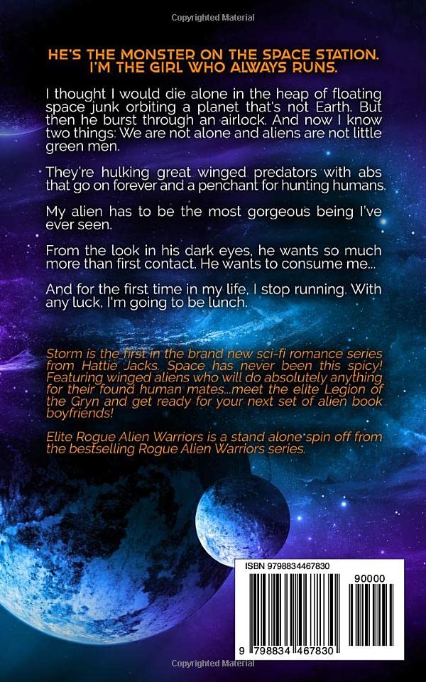 Storm: A Sci-Fi Alien Romance Novel - Elite Rogue Alien Warriors Series | Perfect for Sci-Fi Lovers & Fantasy Book Clubs
