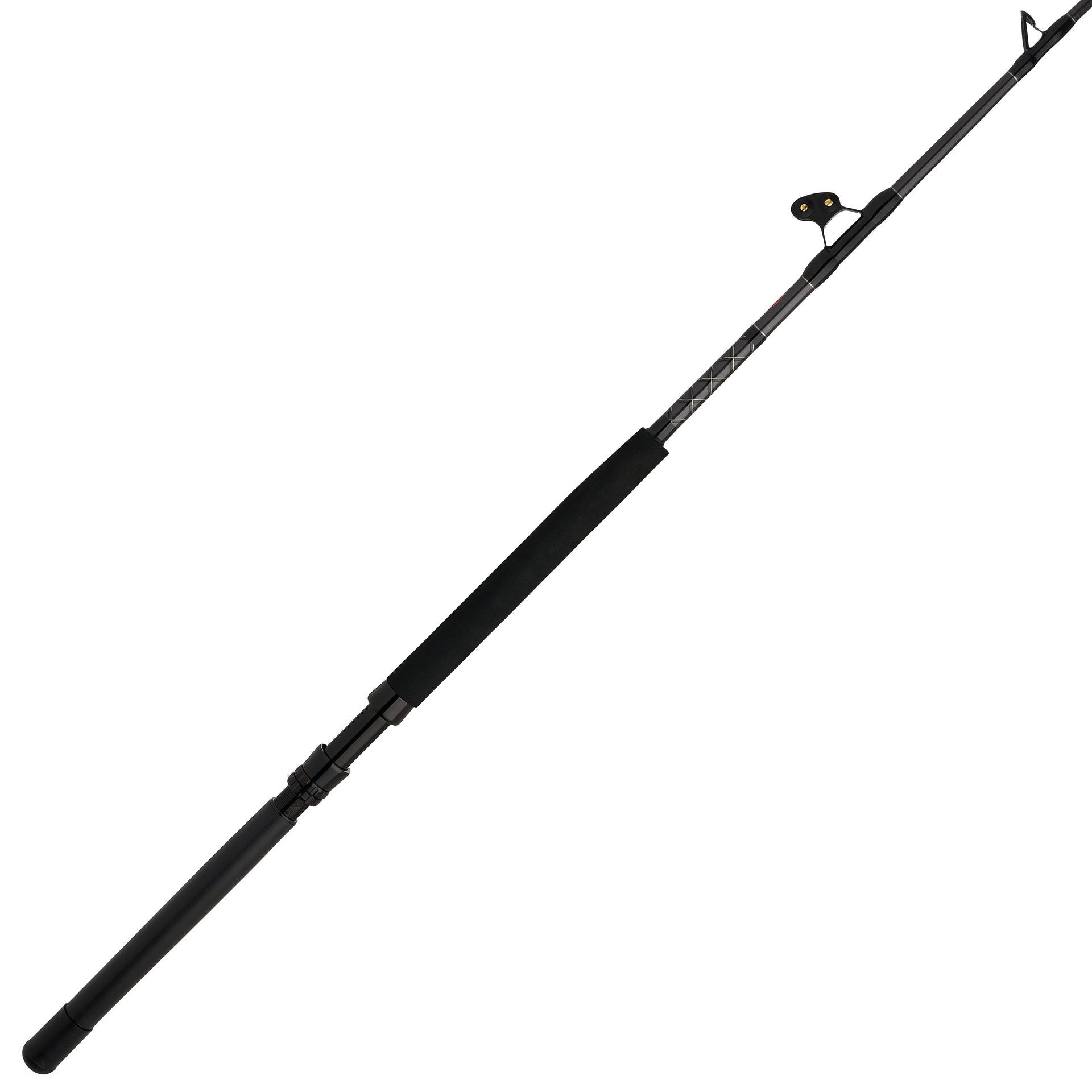 Ally™ II Straight Butt Conventional Boat Rod - Heavy Duty Saltwater Fishing Rod for Offshore & Deep Sea Angling - Perfect for Trolling, Bottom Fishing & Big Game Fishing