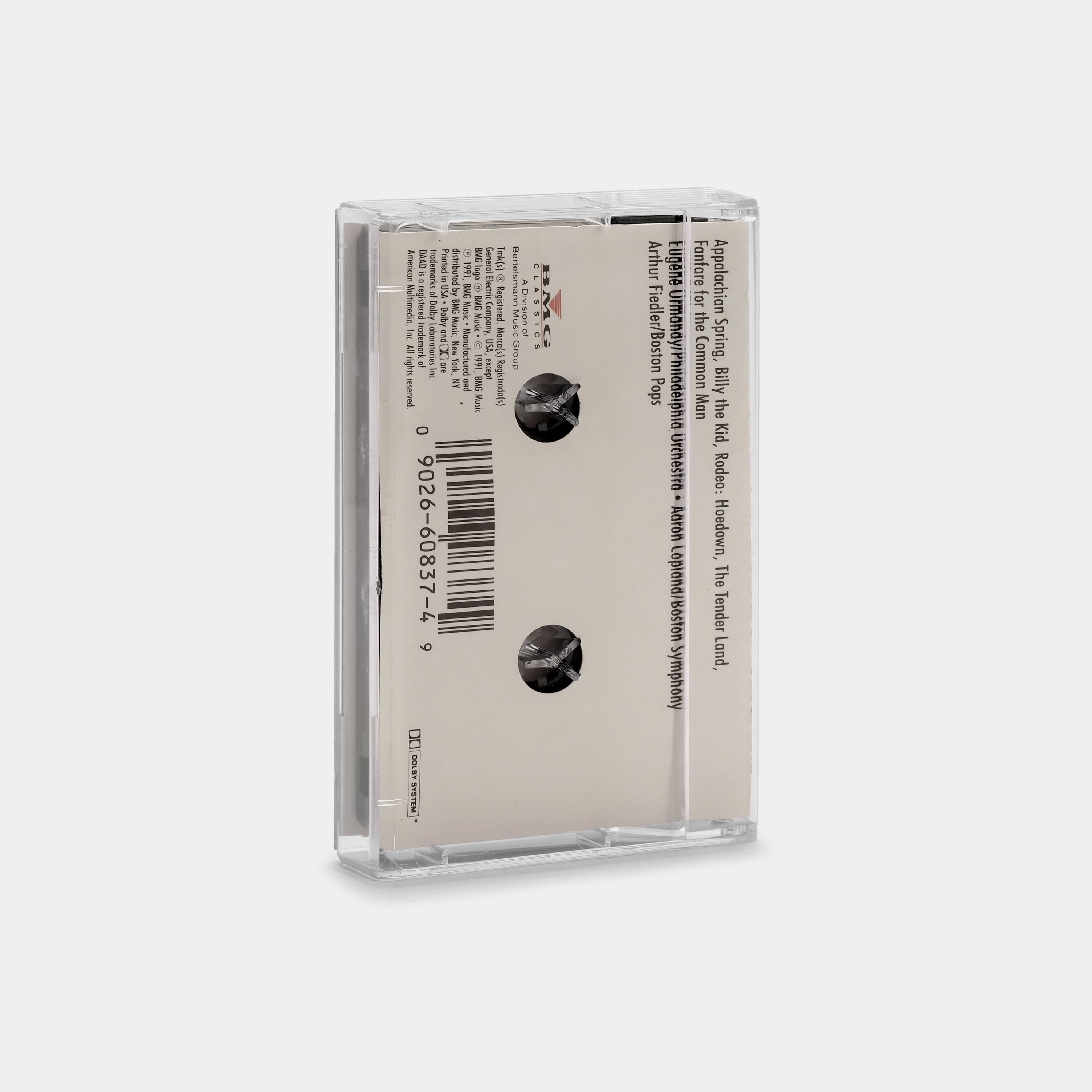 Copland: Greatest Hits Cassette Tape - Classic American Orchestral Music for Relaxation, Study & Home Decor
