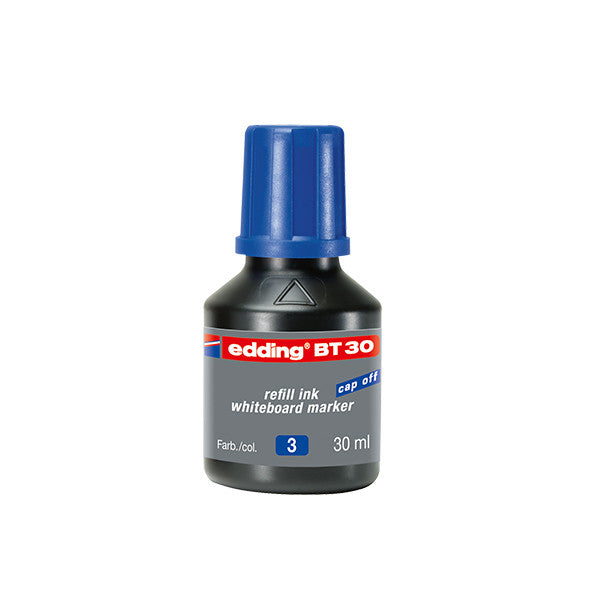 edding BT30 Whiteboard Marker Refill Ink 30ml - Premium Dry Erase Marker Refills for Office, Classroom & Home Use - Non-Toxic, Low-Odor, Vibrant Colors