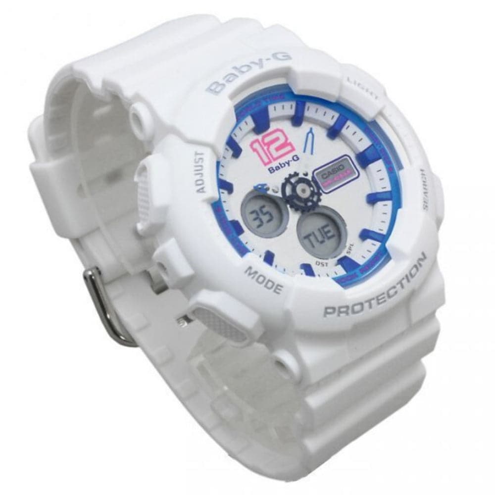 CASIO BABY-G BA-120-7BDR Women's Digital Sport Watch - Shock Resistant, Water Resistant, LED Light - Perfect for Running, Swimming, and Outdoor Activities