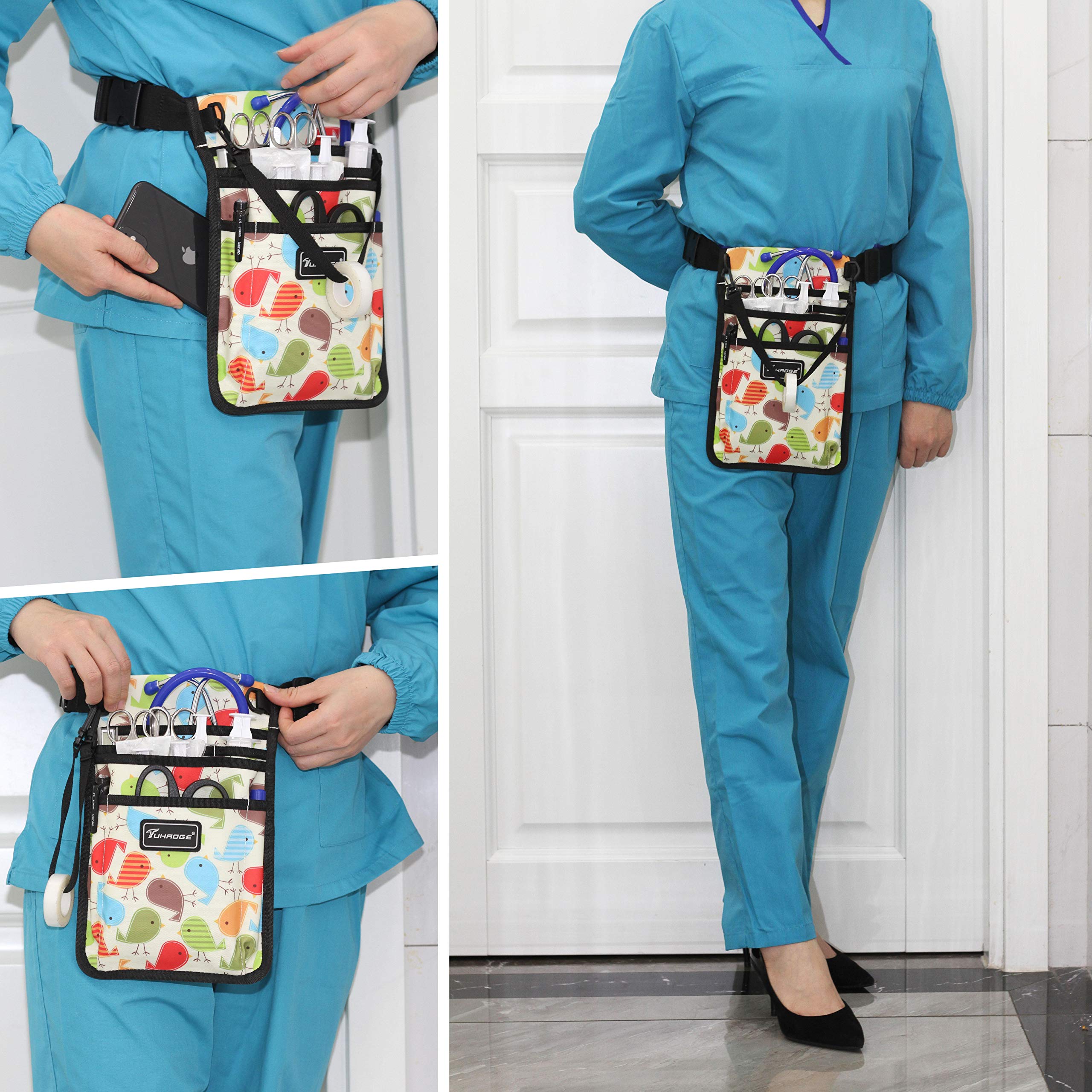 Nurse Storage Waist Bag - Practical Belt Organizer Pouch for Medical Supplies | Ideal for Nurses, Healthcare Workers & On-the-Go Professionals