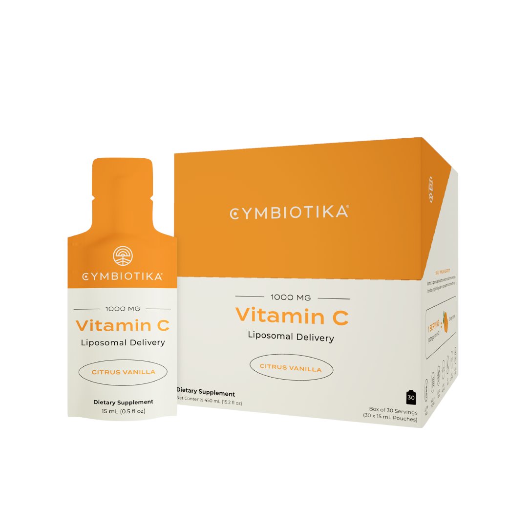 Cymbiotika Liposomal Vitamin C Supplement - Immune Support & Antioxidant Boost for Daily Wellness & Skin Health