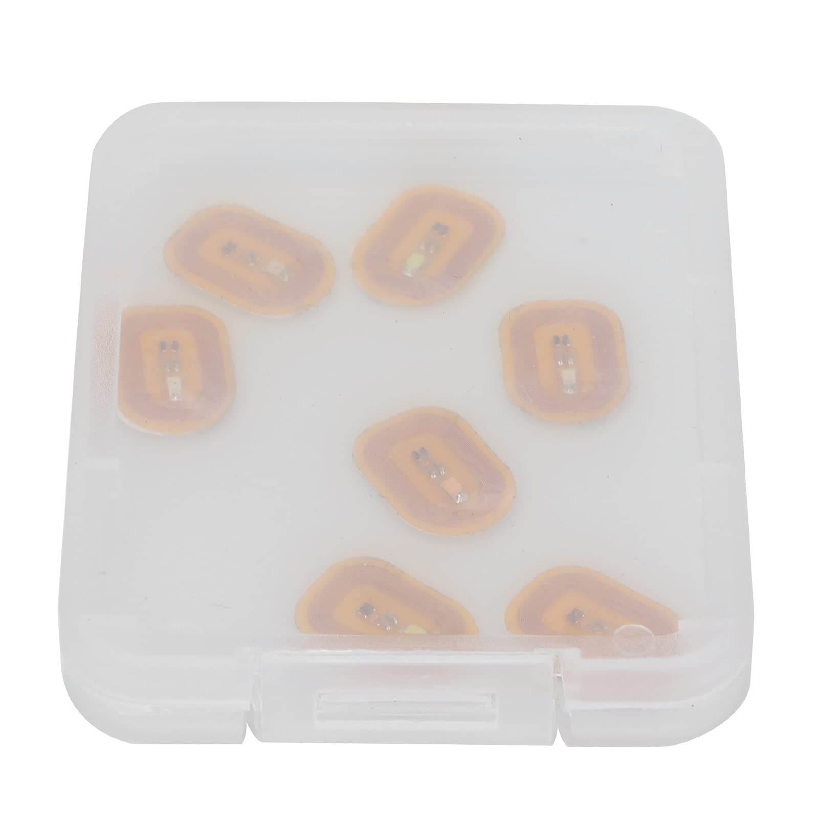 NFC Nail Stickers - Self Adhesive 7 Color LED Nail Art for Women | Fashionable NFC Enabled Nail Decals for Bus Cards & Contactless Payments | Perfect for Parties, Clubbing & Daily Commute