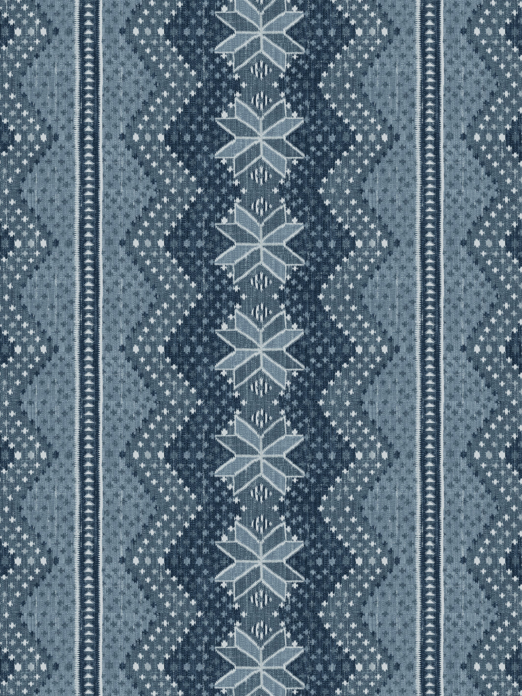 Nathan Turner Northstar Blanket Blue Wallpaper - Perfect for Coastal, Farmhouse & Bedroom Decor