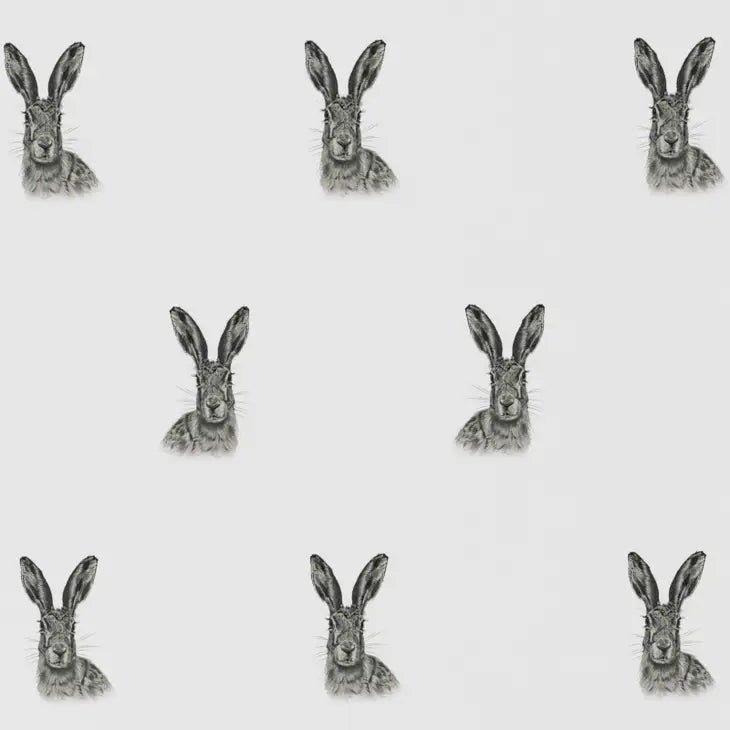 Premium Black and White Hares Wrapping Paper - Elegant Gift Wrap for Birthdays, Weddings & Holidays - Eco-Friendly Kraft Paper for DIY Crafts, Party Decorations & Special Occasions