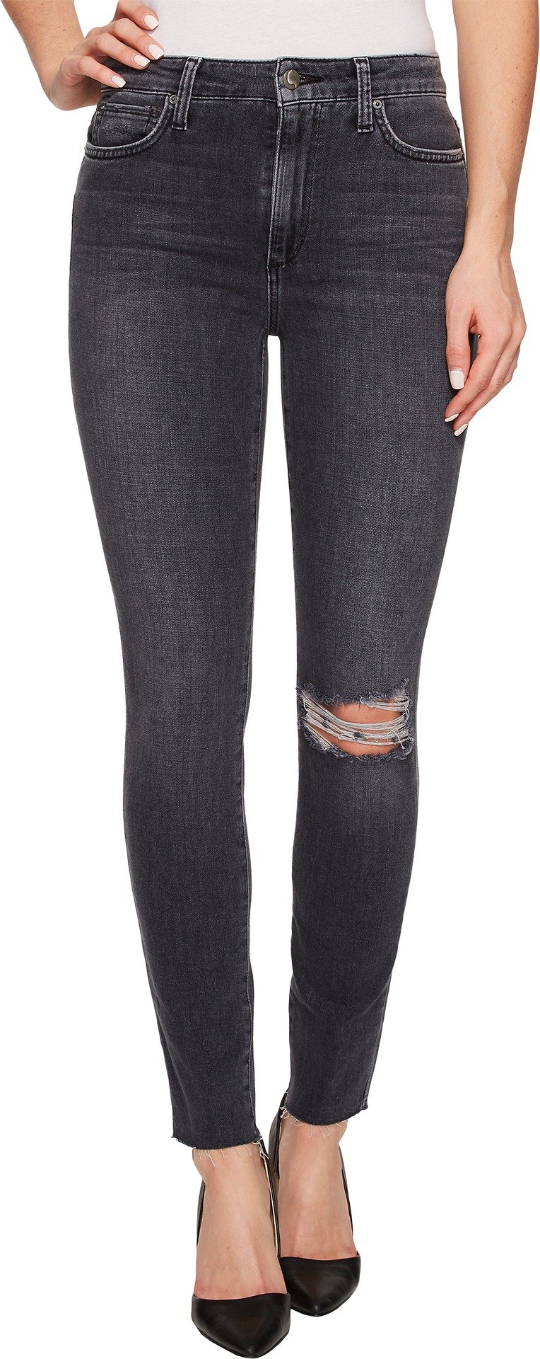 Joe's Jeans Women's Charlie High Rise Skinny Ankle Jeans - Stretch Denim Pants for Casual Wear & Night Out