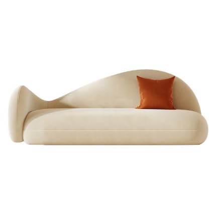 Modern Loveseat Sofa Bed - Convertible Sleeper Futon Couch for Small Spaces - Easy Assembly - Perfect for Living Room, Bedroom, Apartment & Beauty Salon - Comfortable Seating & Sleeping Solution for Guests