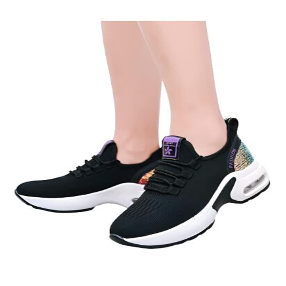 Women's Walking Shoes - Breathable Mesh Casual Running Jogging Shoes for Tennis & Work | Lightweight Comfortable Sneakers for Walking, Gym & Daily Wear