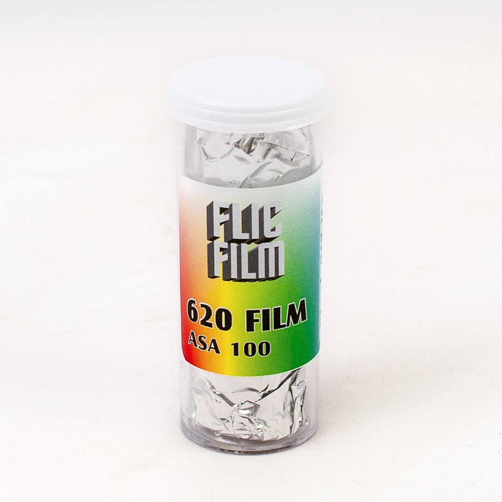 Flic Film 620 Format 100ASA Black & White Film - Vintage Style Photography for Classic Cameras & Artistic Projects