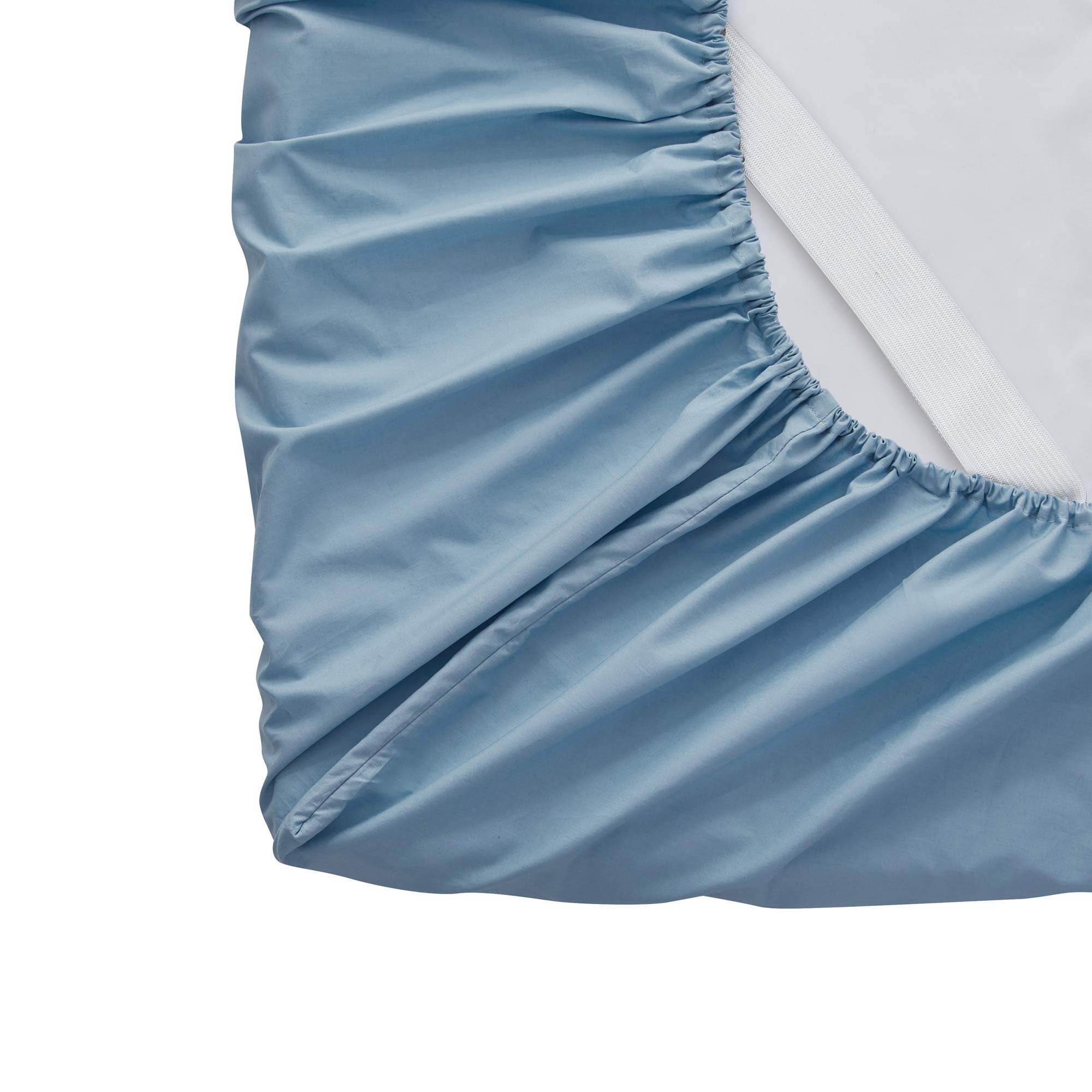 Premium 100% Cotton King Size Bed Sheets Set - 200 Thread Count, Ultra Soft & Breathable - Includes 1 Flat Sheet, 1 Fitted Sheet & 2 Pillowcases - Perfect for Luxury Bedrooms, Guest Rooms & Hotels (4-Piece Set)