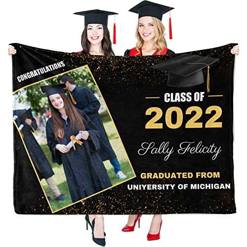 03-graduation Photo Blanket Made in Usa