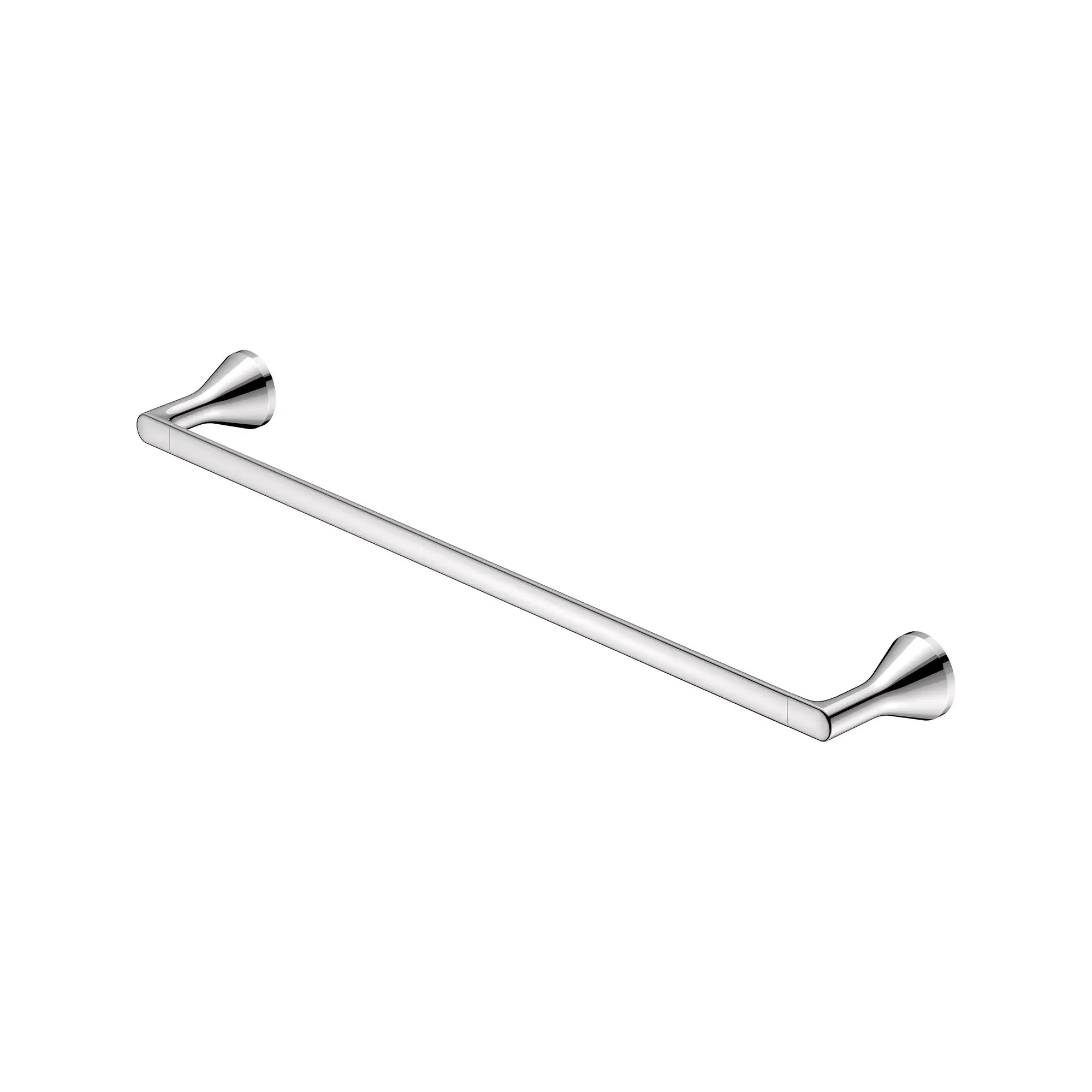 Stainless Steel Towel Bar - 24 Inch Bathroom Towel Rack with Rustproof Finish for Showers, Bathrooms & Kitchens - Easy Installation & Modern Design