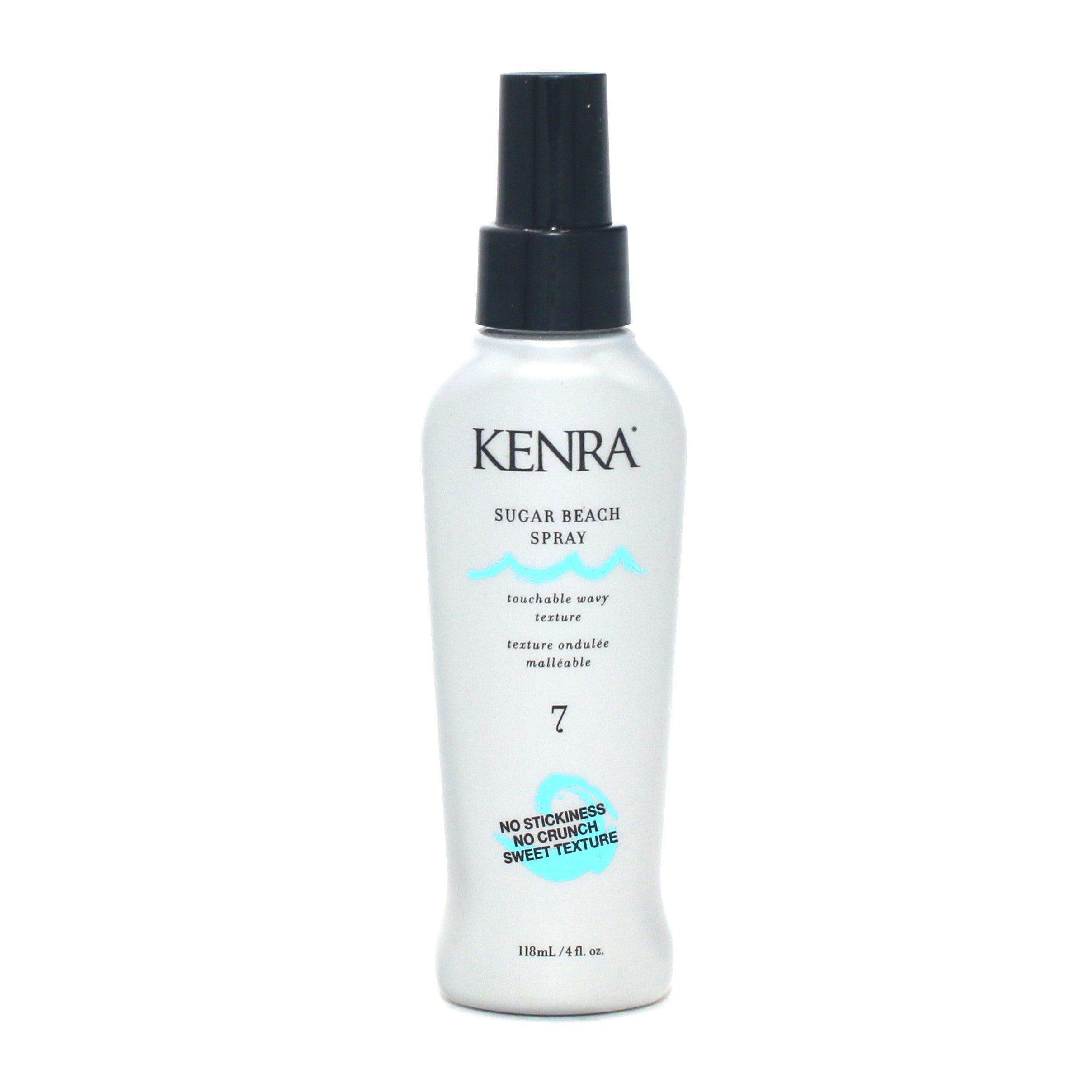 Kenra Sugar Beach Spray 7 - 4 oz Texturizing Hair Spray for Beach Waves & Touchable Volume - Perfect for Summer, Vacations & Everyday Boho Hairstyles