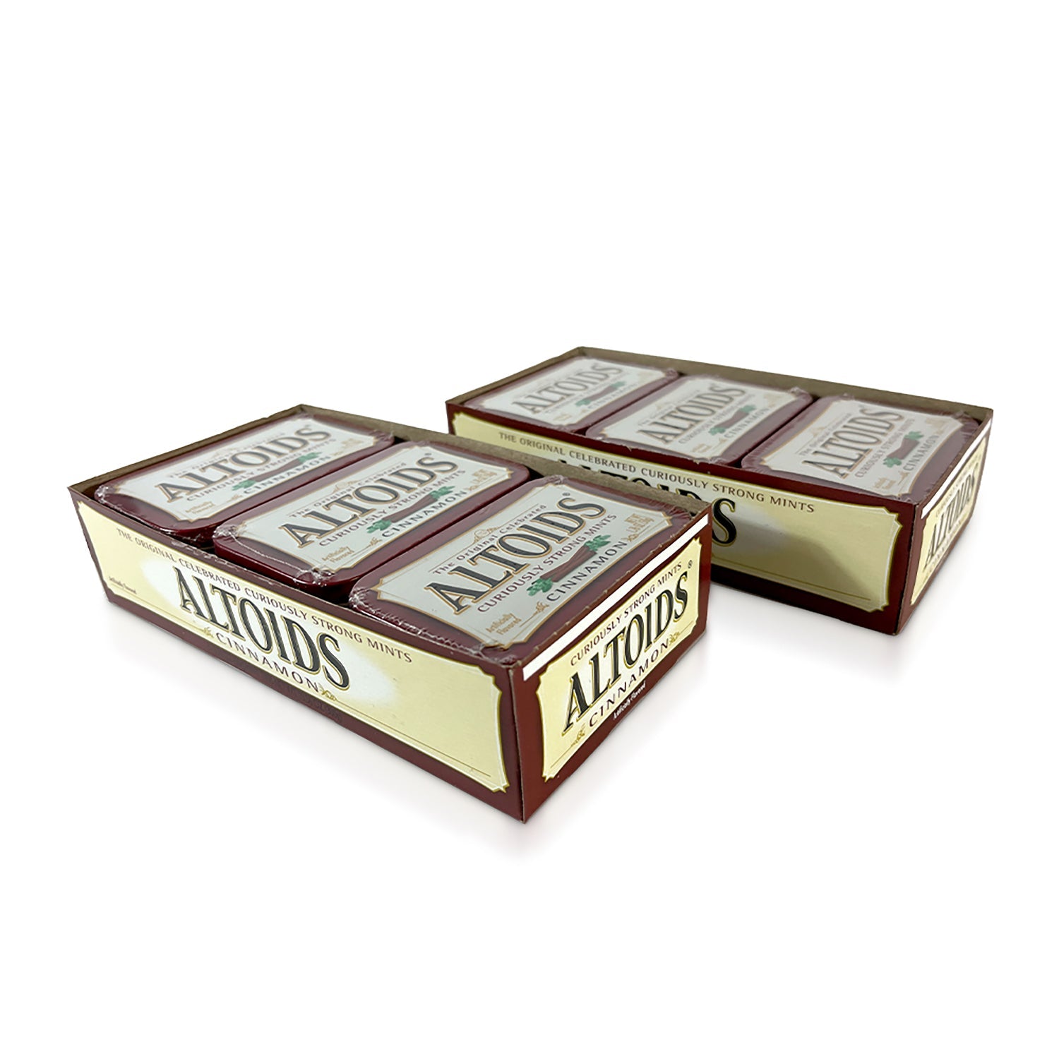 Altoids Cinnamon Flavored Mints | 12 Count Tin Box | Fresh Breath Solution for Work, Travel & Social Events