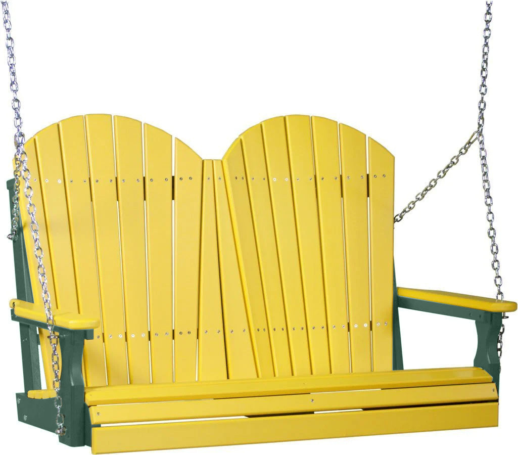 Yellow on Green