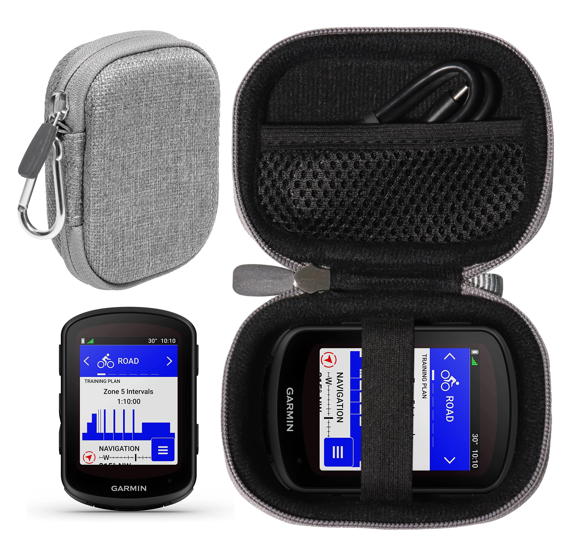 Garmin Edge 840 & 840 Solar GPS Cycling Computer Case - Waterproof Bike Mount Holder for Cycling, Biking & Outdoor Sports - Perfect for Road Trips, Mountain Biking & Training Sessions