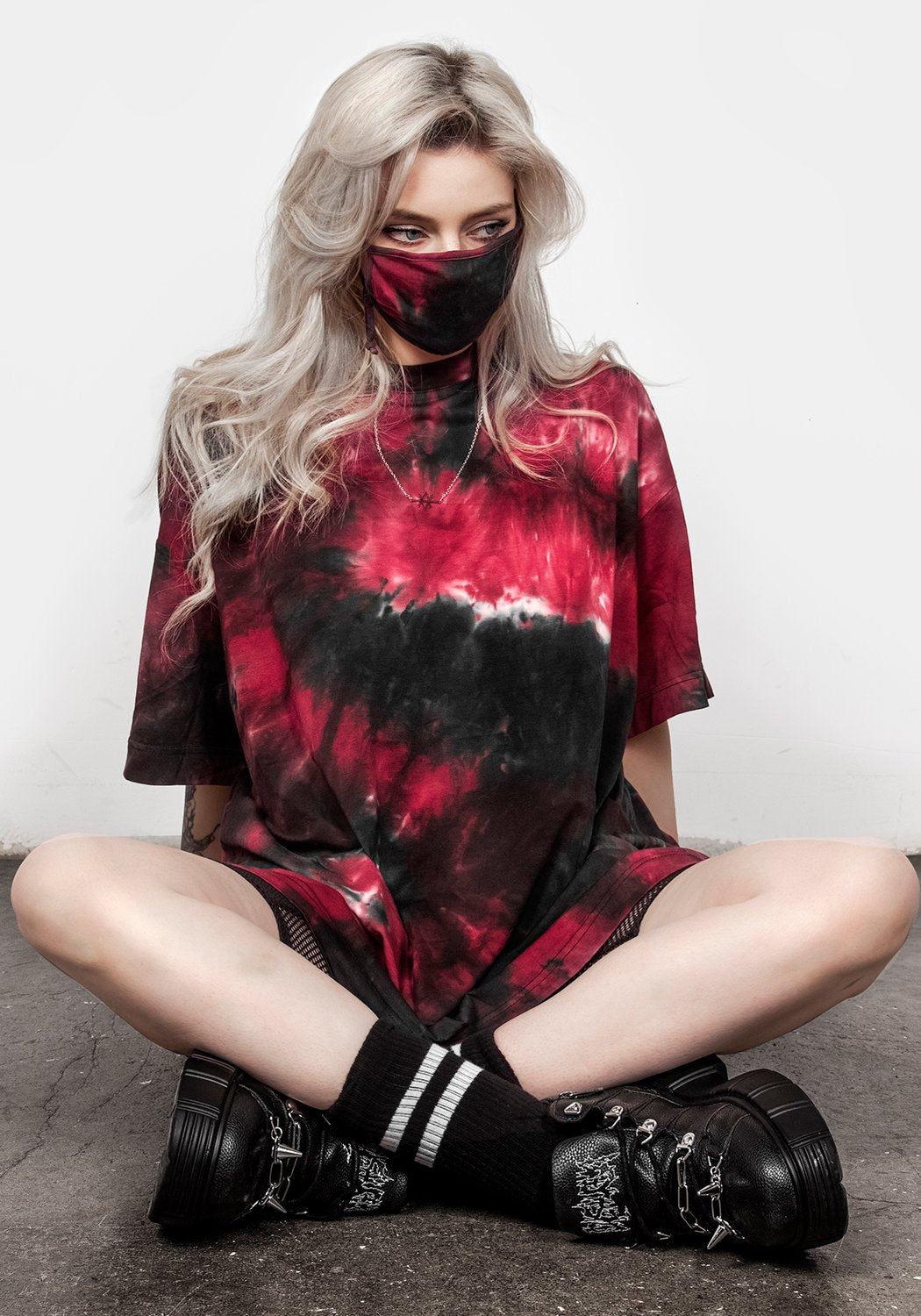 Nebula Oversized T-Shirt for Women - Soft Cotton Relaxed Fit Tee - Perfect for Casual Wear, Street Style & Loungewear