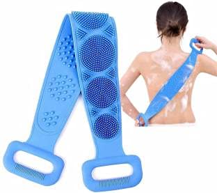 Kids & Adults Silicone Body Scrubber - Dual-Sided Exfoliating Bath Brush for Dead Skin Removal - Perfect for Shower, Spa & Sensitive Skin Care