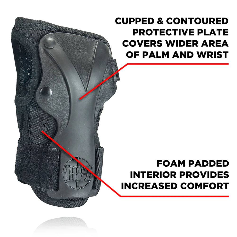 187 DERBY Wrist Guard - Protective Gear for Roller Skating, Skateboarding & Inline Skating - Comfortable & Durable Wrist Support for Sports & Outdoor Activities