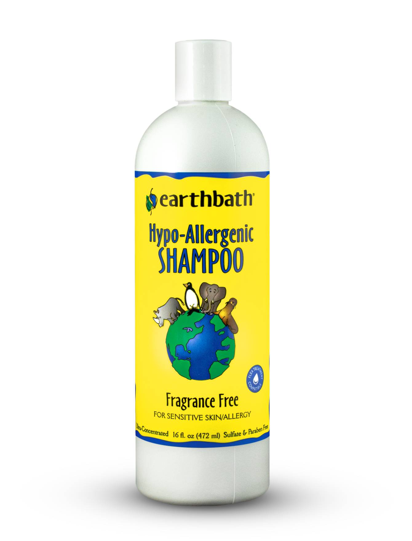 Earthbath Hypoallergenic Shampoo for Dogs & Cats - Gentle Oatmeal & Aloe Formula (16oz & 1 Gallon) - Soothes Itchy Skin & Reduces Allergies - Perfect for Sensitive Pets & Allergy Relief at Home