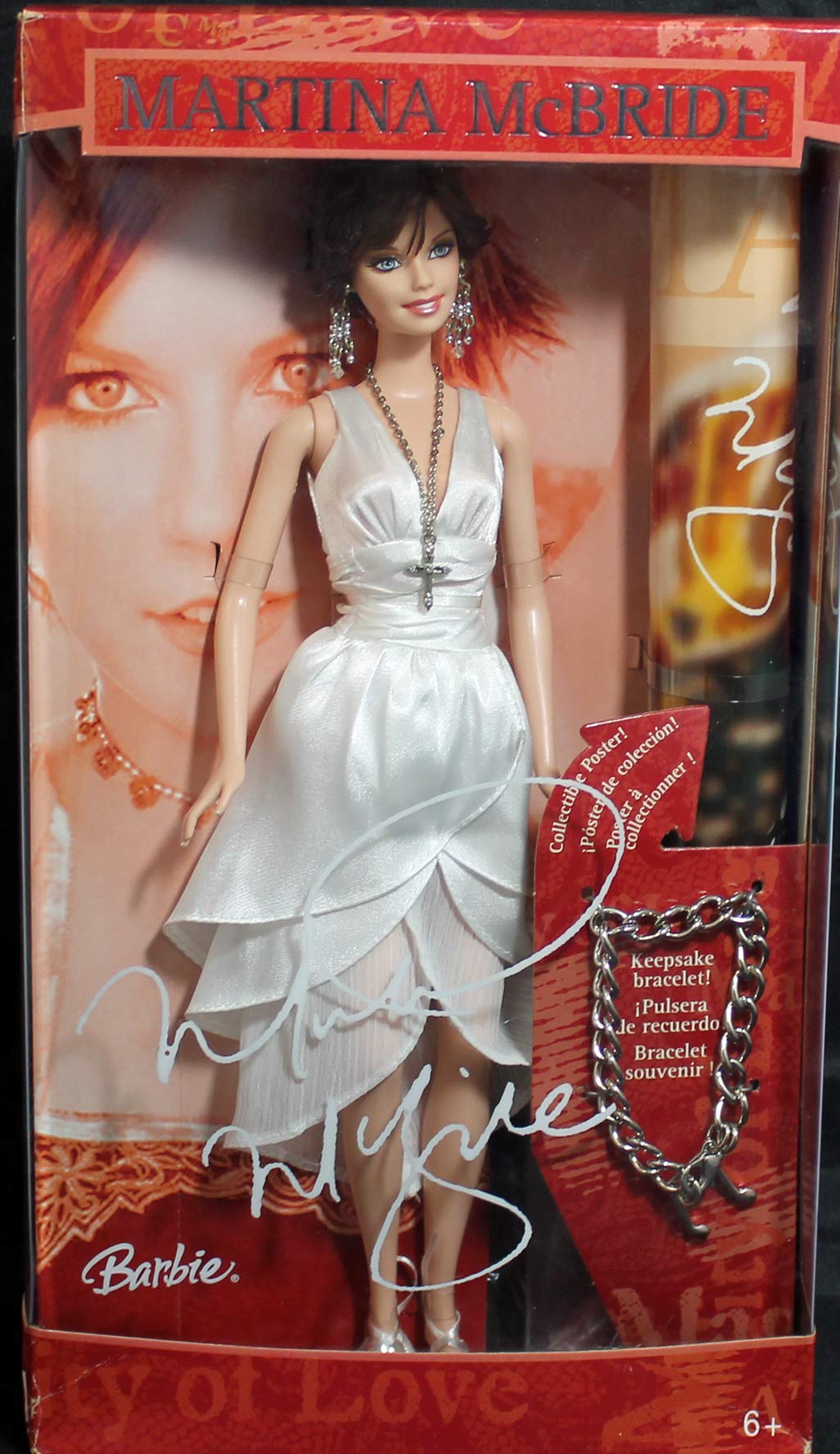 Barbie Collector Martina McBride Doll - Limited Edition Country Singer Barbie for Display & Gifts | Perfect for Barbie Enthusiasts & Country Music Fans