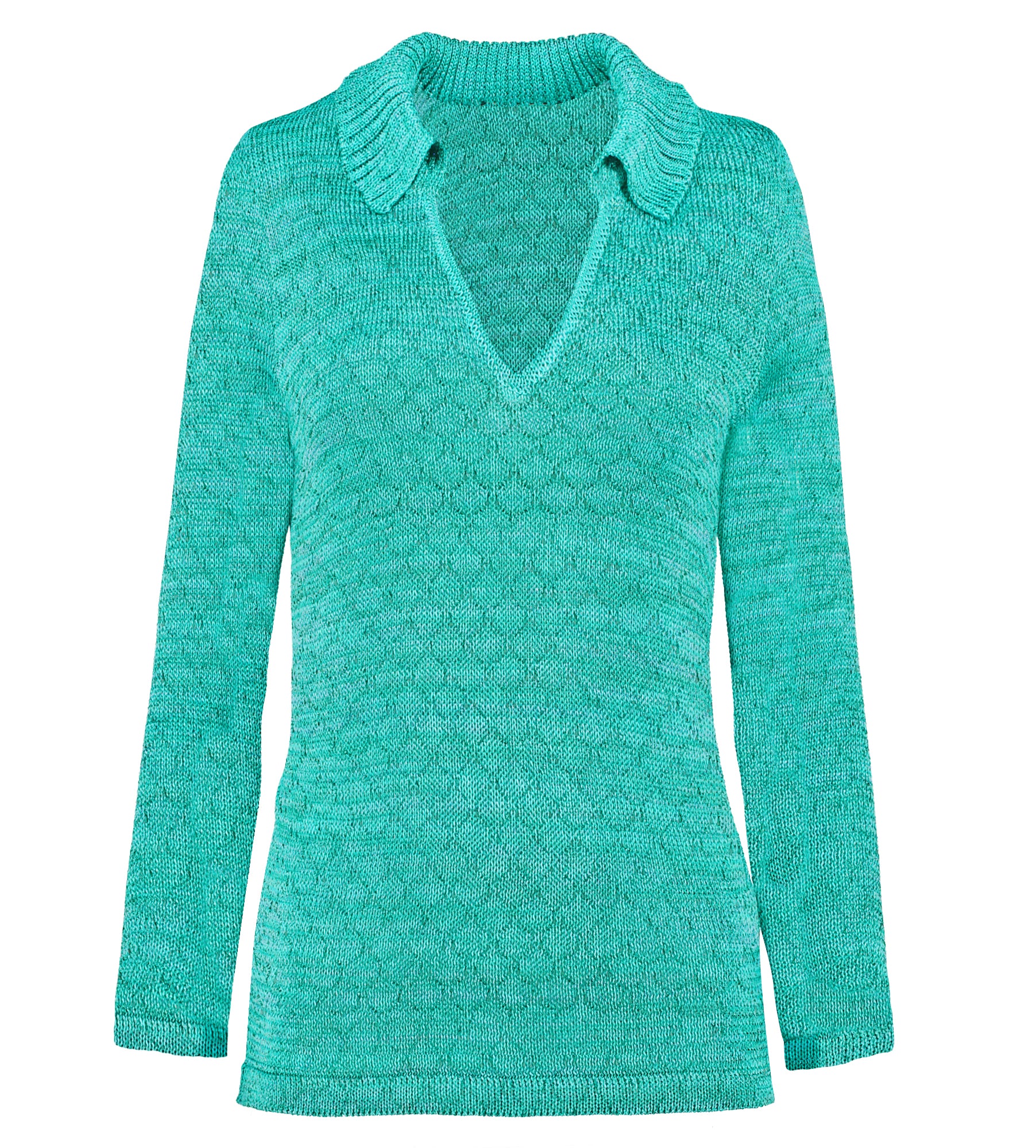 Aqua Scale Blouse - Women's Fashion Top for Casual & Office Wear | Lightweight & Comfortable for Everyday Use