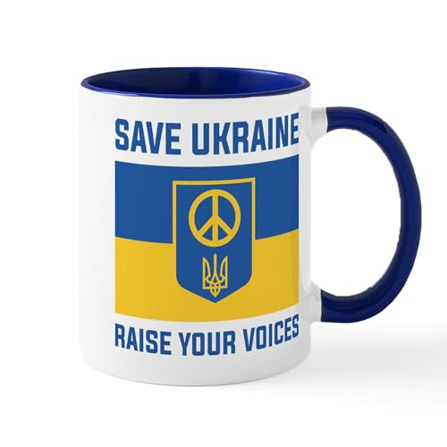 White/Navy Inside - Save Ukraine Raise Your Voices