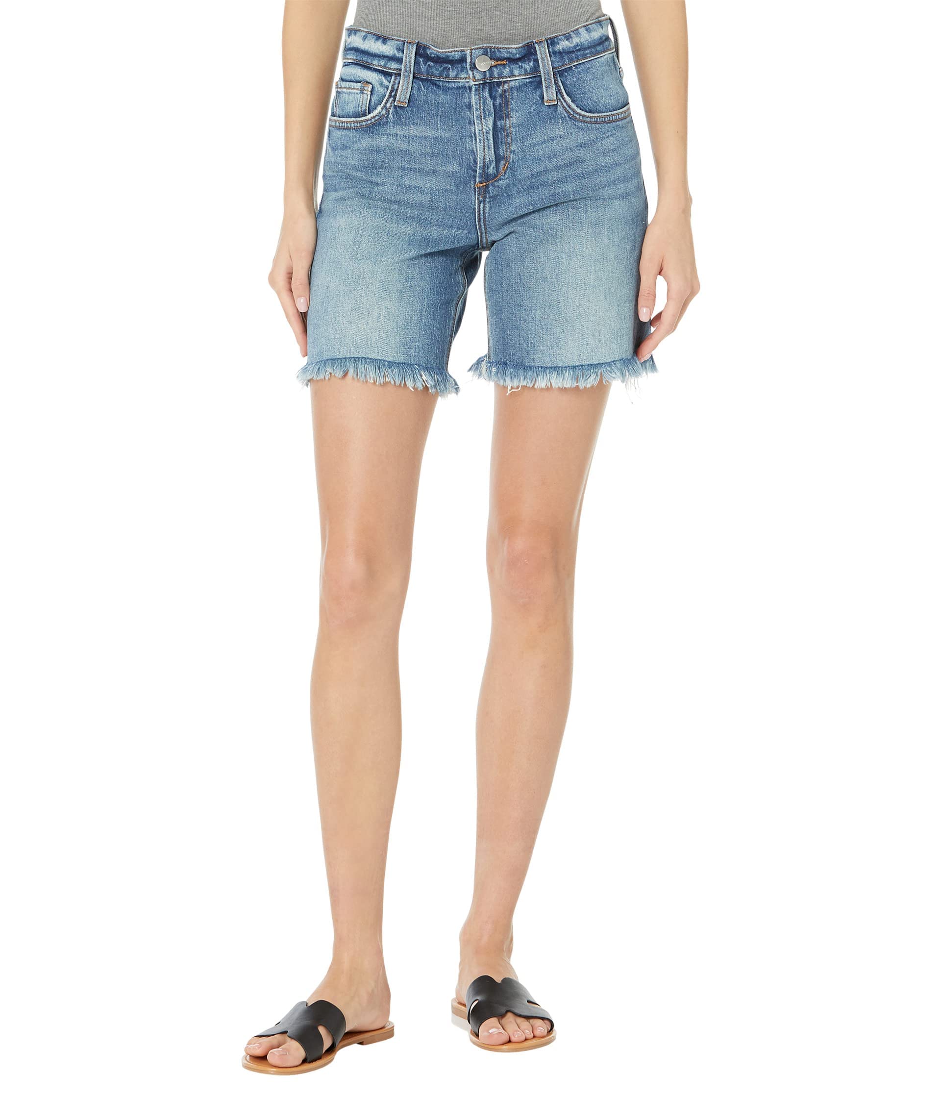 Joe's Jeans Women's Bermuda Jean Shorts - High Waisted Denim Shorts for Summer | Casual Wear, Beach Outfits & Weekend Style