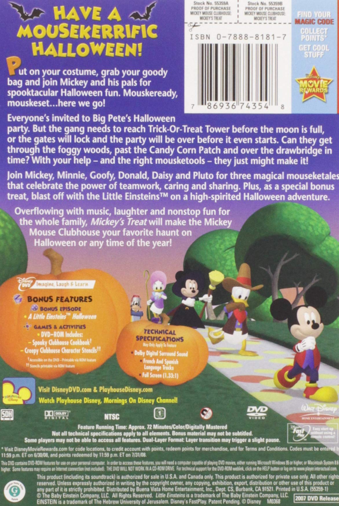 Mickey Mouse Clubhouse - Mickey's Treat | Disney Kids Toy for Birthday Gifts & Party Favors | Fun Pretend Play for Toddlers & Preschoolers
