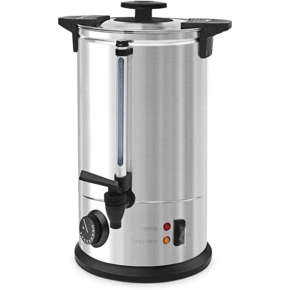 Alpha Commercial Hot Water Urn 20L Stainless Steel Electric Water Boiler - Perfect for Restaurants, Cafes, Catering & Large Events