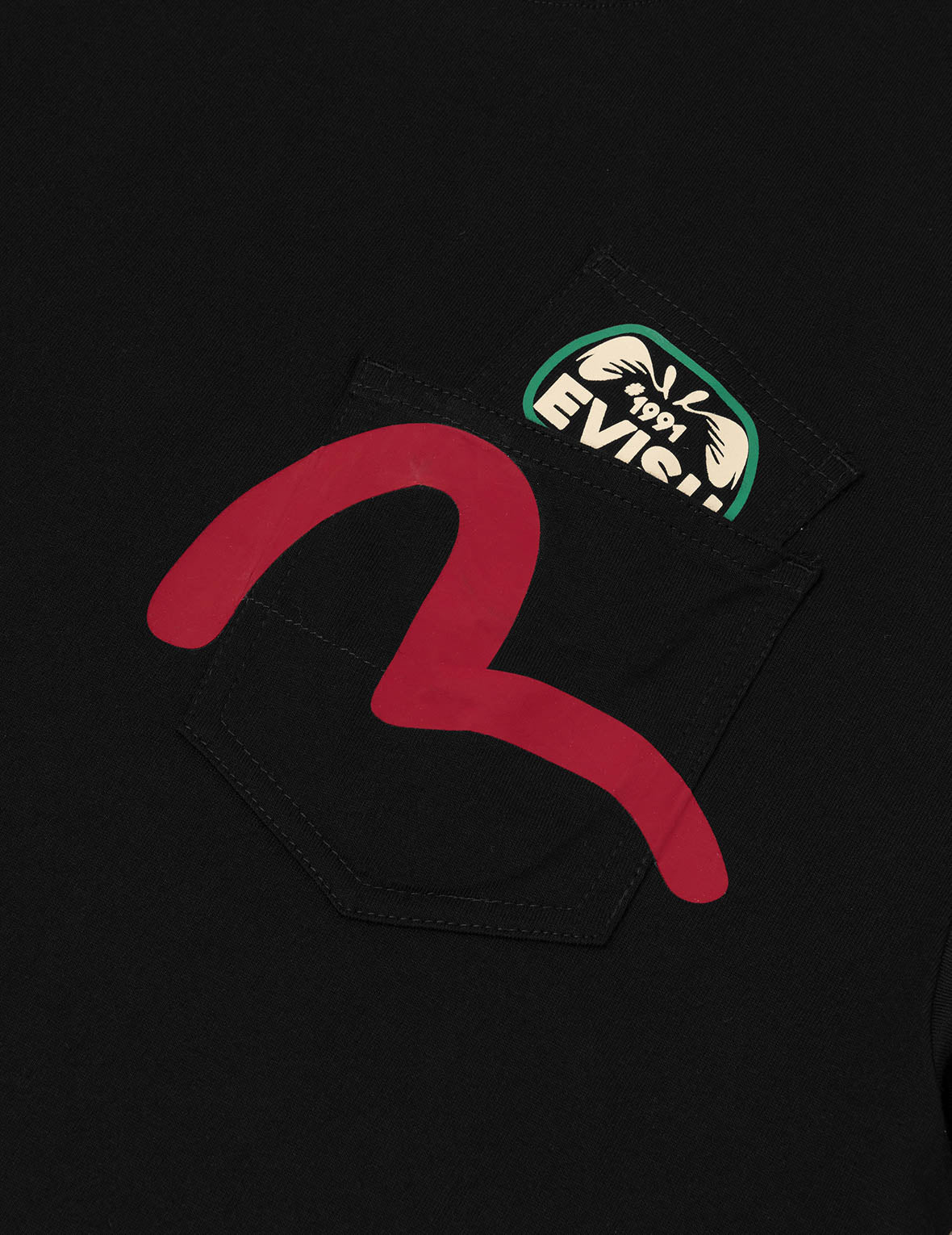 Multi Pocket & Print Detail Relax Fit T-Shirt for Men - Comfortable Casual Wear for Everyday, Travel & Outdoor Activities