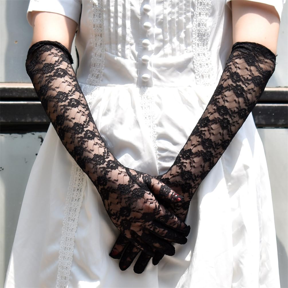 Trendy Y2K Fashion Gloves & Arm Warmers - Stylish Arm Sleeves for Winter, Cosplay, and Streetwear Outfits