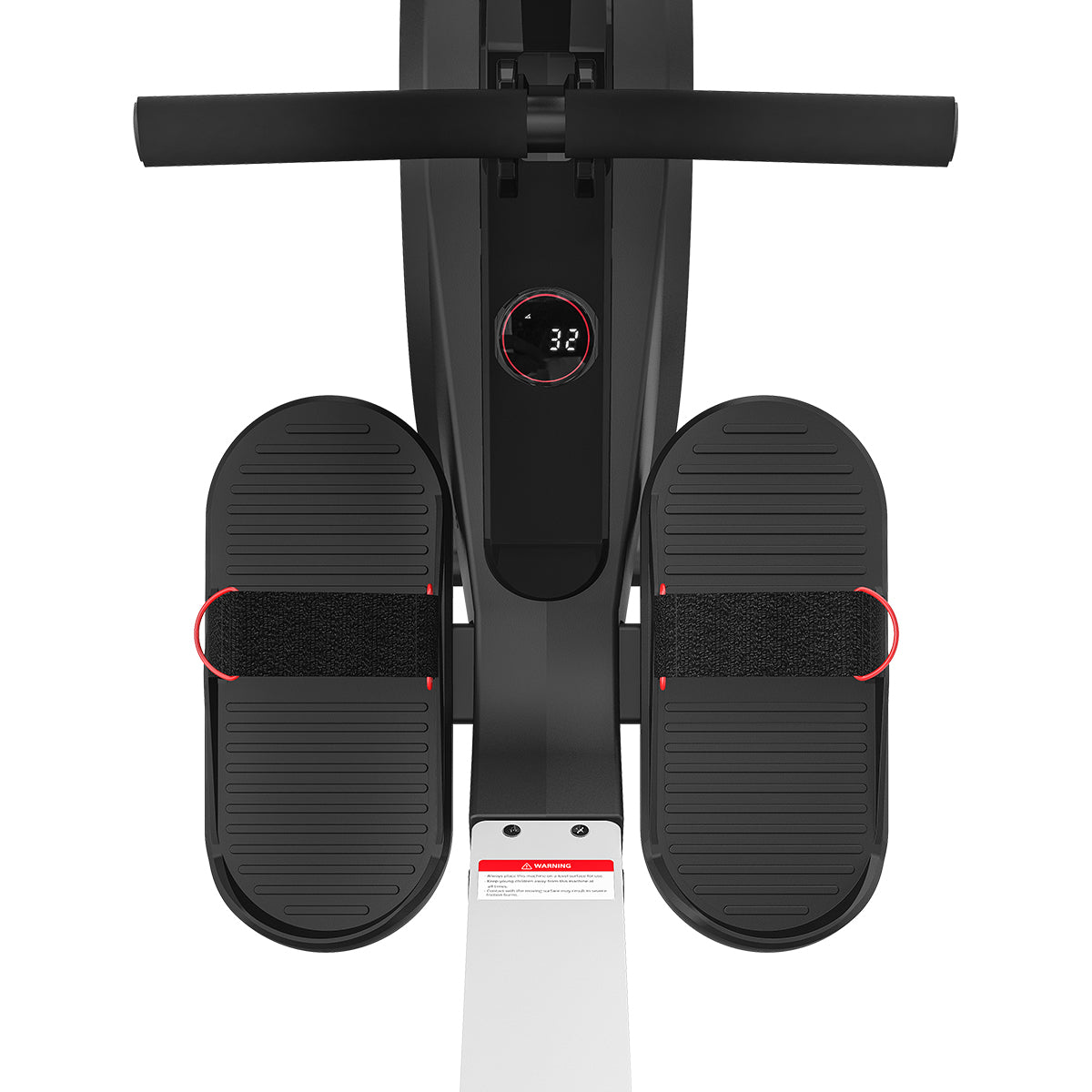 ROWER 500D Dual Air/Magnetic Rowing Machine for Home Gym - Full Body Workout Equipment with LCD Monitor for Cardio & Strength Training
