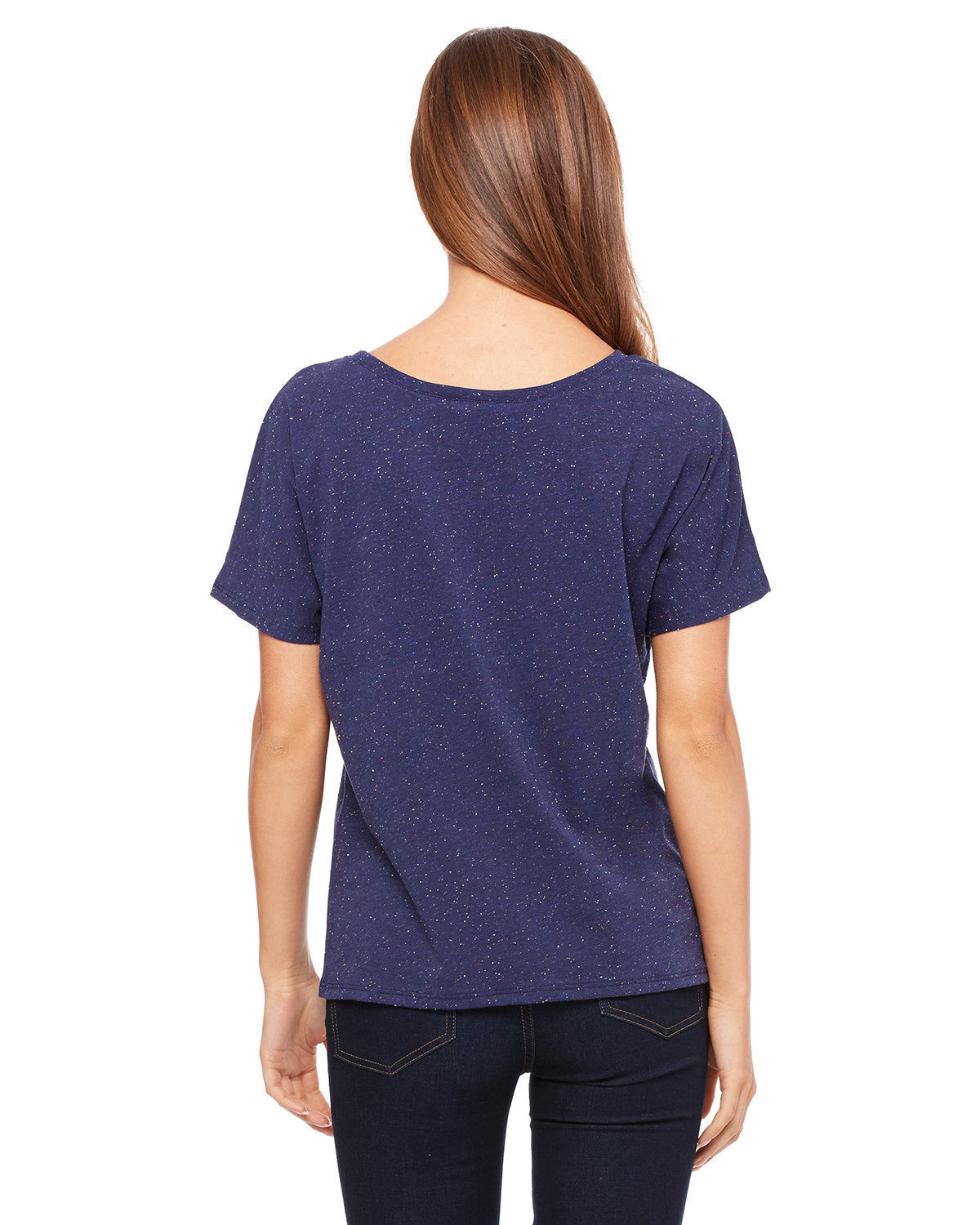Bella + Canvas 8816 Women's Slouchy Scoop Neck T-Shirt - Soft Cotton Relaxed Fit Tee for Casual Wear, Lounge & Everyday Outfits