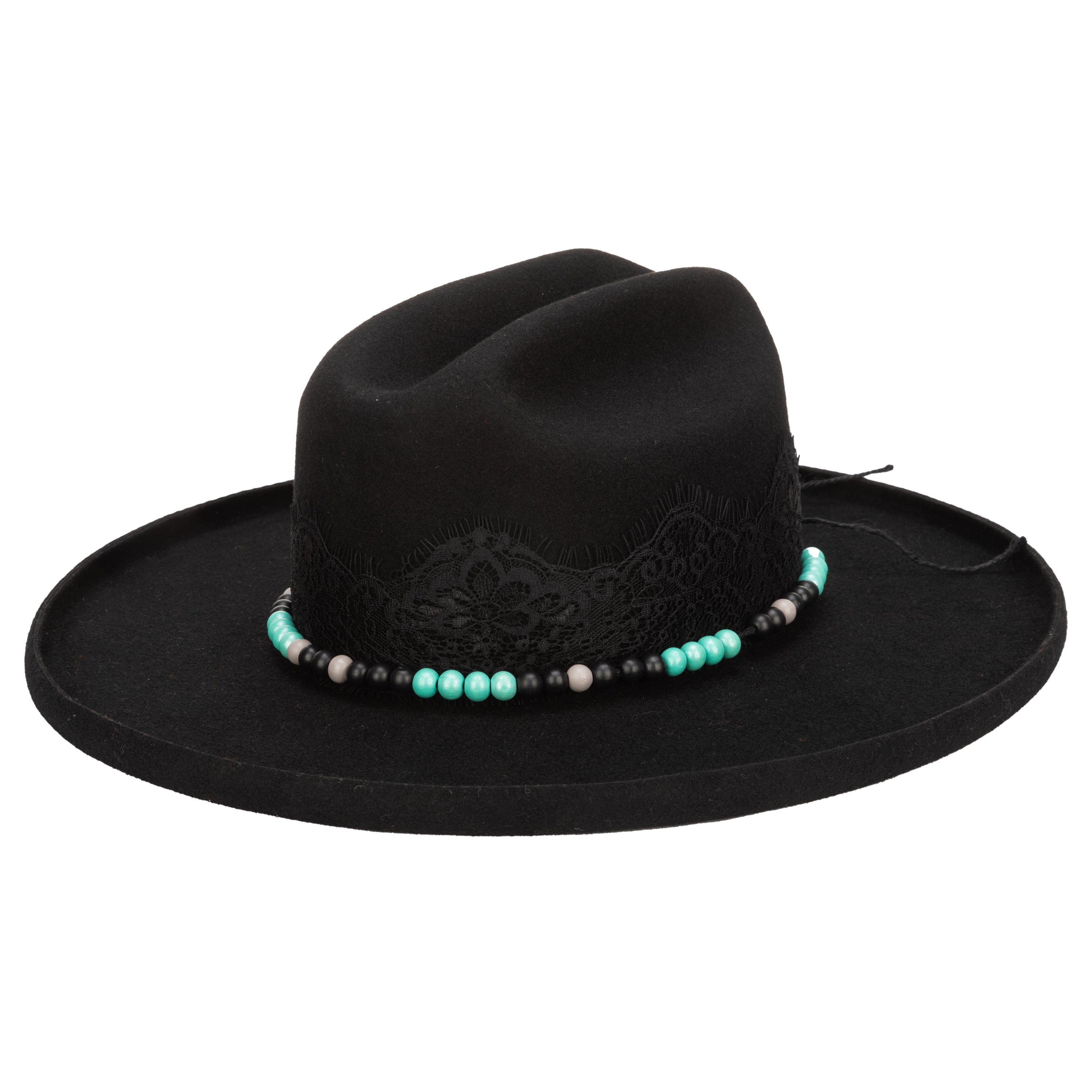 Gunsmoke Rancher Western Cowboy Hat - Authentic Leather Cowboy Hat for Men & Women - Perfect for Rodeo, Country Music Festivals & Western Themed Parties