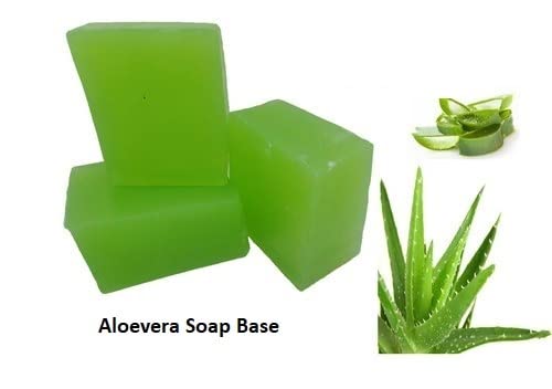 JILRA 100% Natural Aloe Vera Soap Base - SLS Free, SLES Free, Paraben Free, 1kg Melt & Pour Soap for DIY Skincare, Handmade Soap Making - Perfect for Sensitive Skin & Natural Beauty Routines