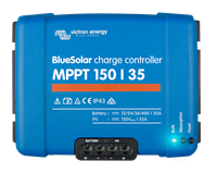 BlueSolar MPPT 150/45 Solar Charge Controller - 12V/24V/48V 45A Max Input - Perfect for RV, Marine, Off-Grid Solar Power Systems