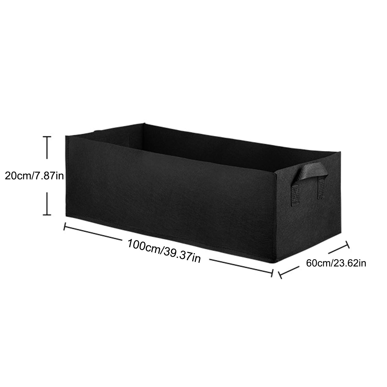 GWOKWAI 32 Gallon Heavy Duty Nonwoven Fabric Plant Grow Bags - Aeration Pots for Vegetables, Fruits, Flowers & Garden Planting | Indoor & Outdoor Gardening Containers