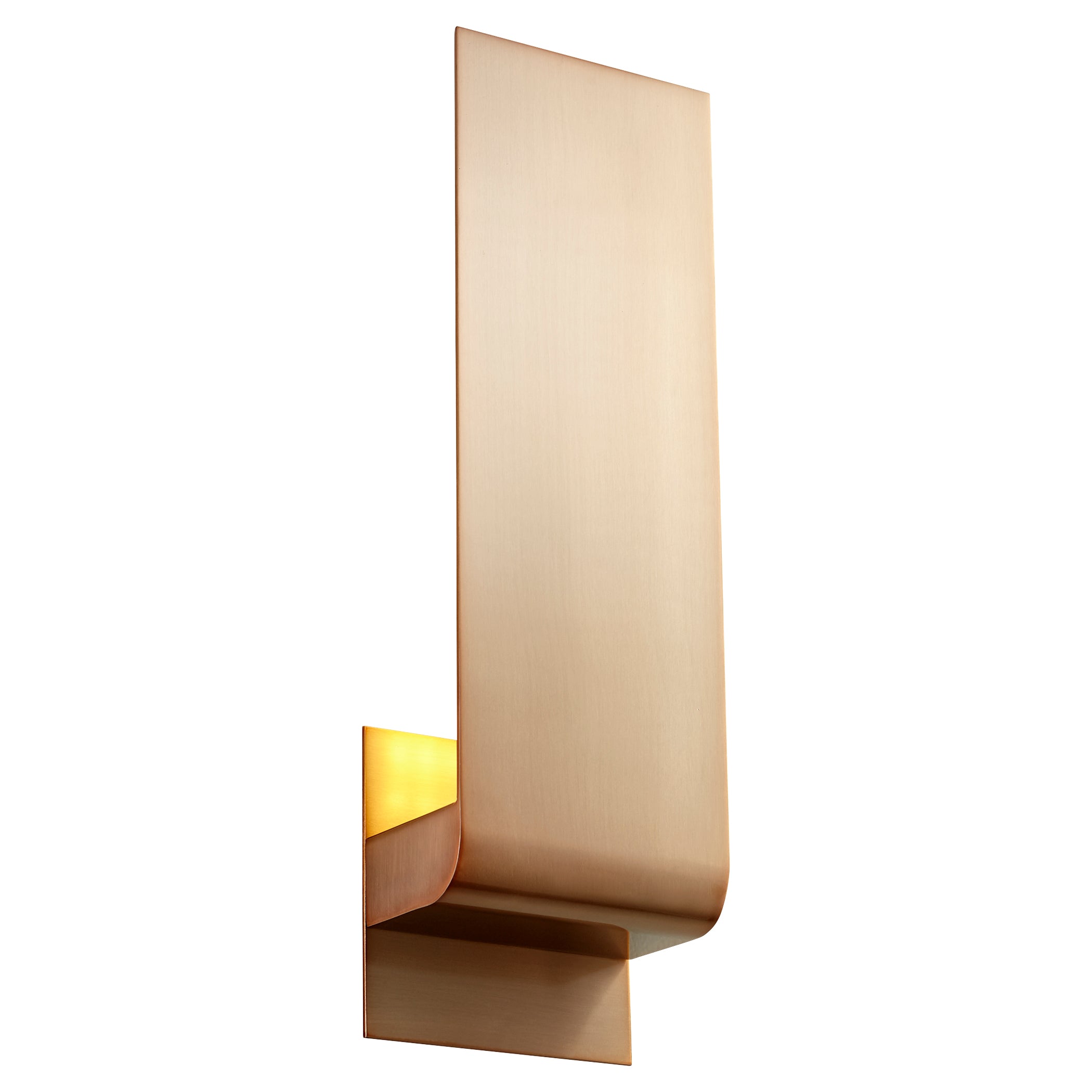 Oxygen Halo 3 515 25 Sconces in Satin Copper Finish - Modern Wall Lighting for Bedroom, Living Room & Hallway