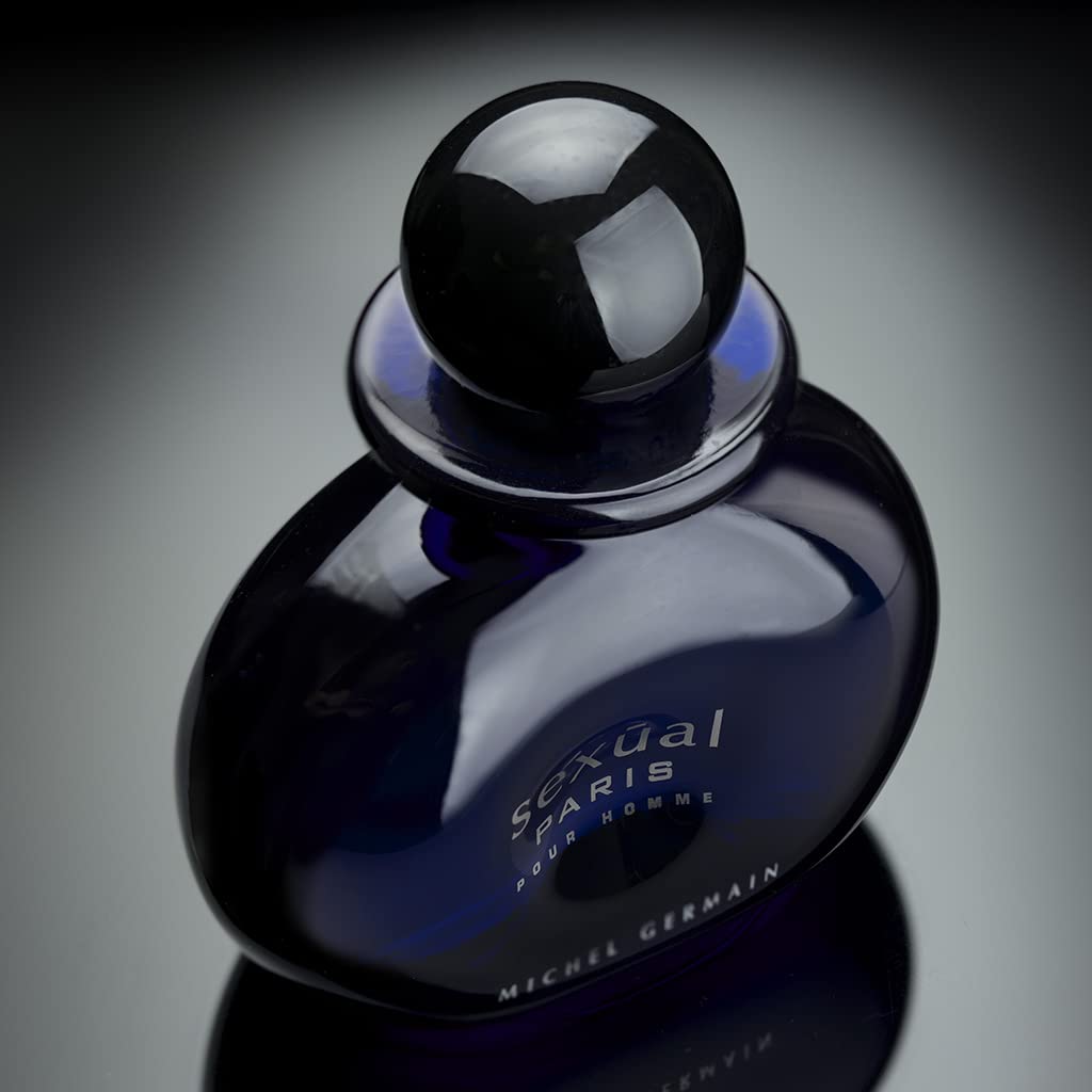 Michel Germain Sexual Paris Pour Homme Eau de Toilette Spray Cologne for Men - Cardamom, Chardonnay Mandarin & Sage Fragrance - Warm & Seductive Scent - Perfect Gift for Him - Date Night & Special Occasions Cologne