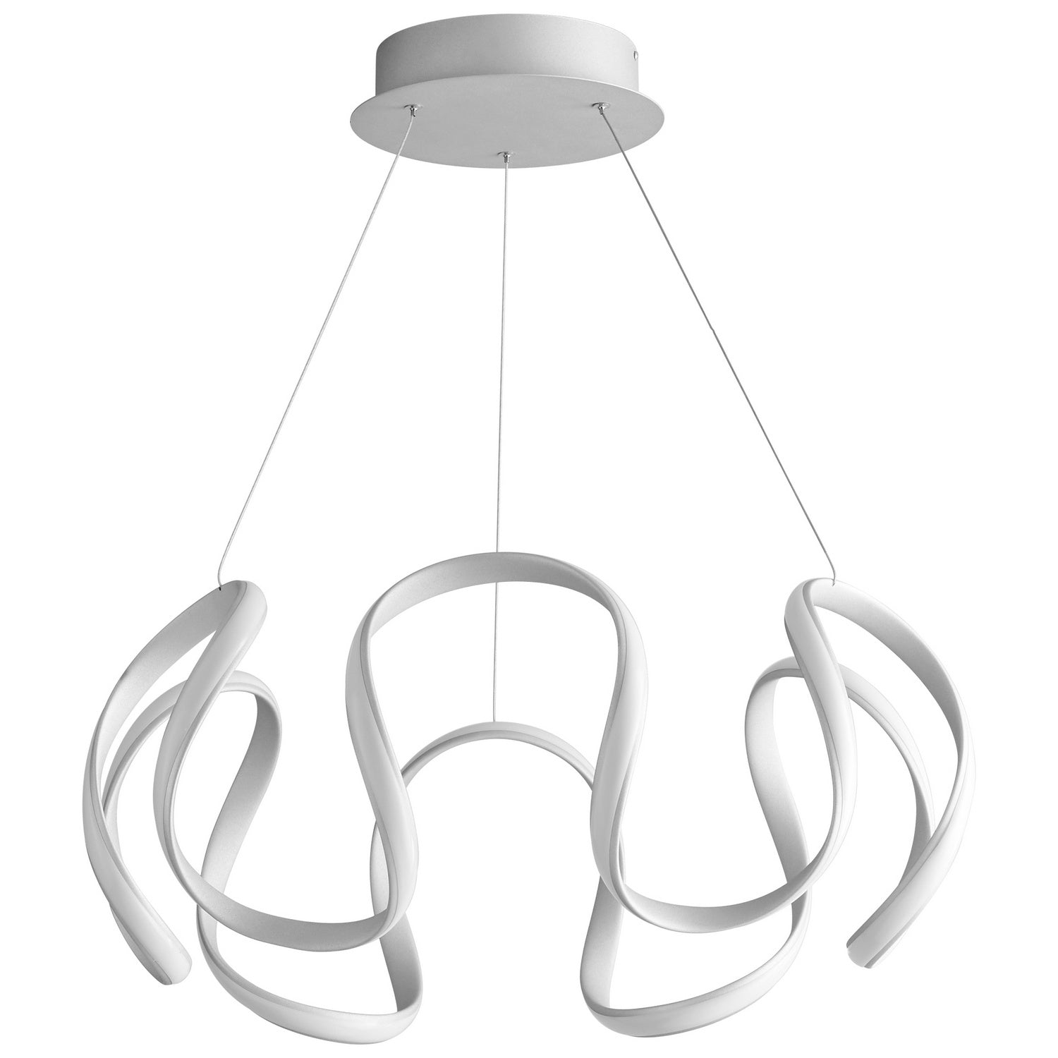 Oxygen Cirro 3 61 30 Modern Pendant Light Fixture - Silver Graphite Finish for Dining Room, Kitchen Island & Living Room Lighting