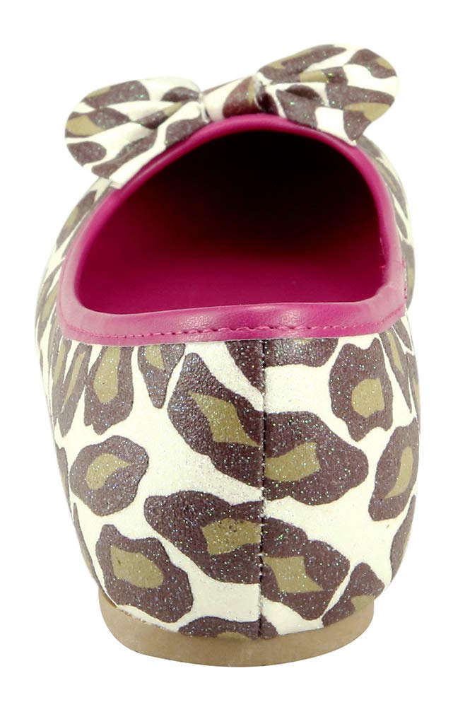 The Doll Maker Glitter Ballet Flats for Women - Sparkly Comfortable Slip-On Shoes for Dance, Party & Everyday Wear