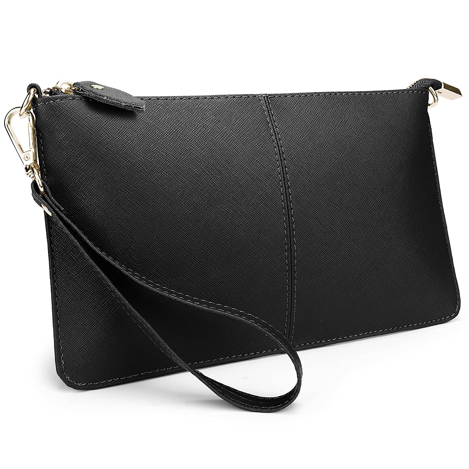 YALUXE Genuine Leather Crossbody Bag for Women - Phone Wallet Purse for Daily Use