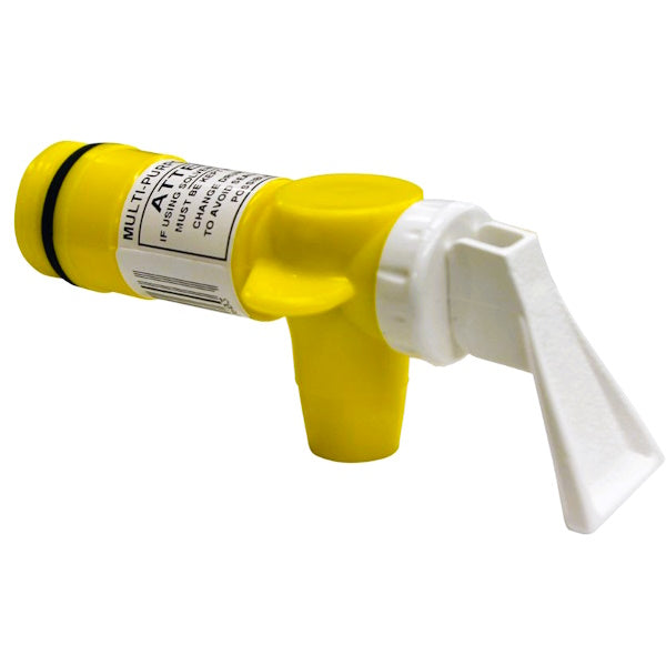 Solvent Resistant Drum Taps - Heavy Duty Chemical Dispensing Spigot for Drums & Barrels | Perfect for Industrial, Laboratory & DIY Chemical Handling