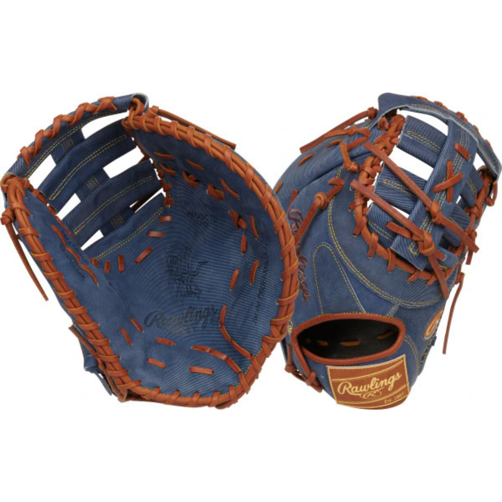 Rawlings Heart of the Hide Denim Gloves - RGGC Series 13
